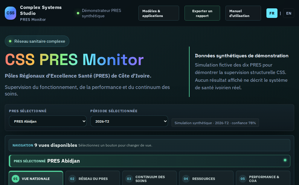 PRES Monitor preview